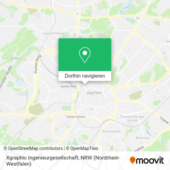 Xgraphic Ingenieurgesellschaft Karte