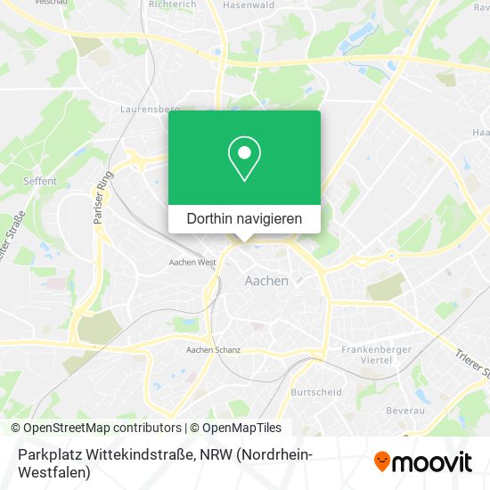 Parkplatz Wittekindstraße Karte