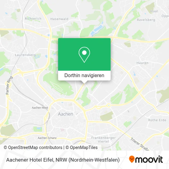 Aachener Hotel Eifel Karte
