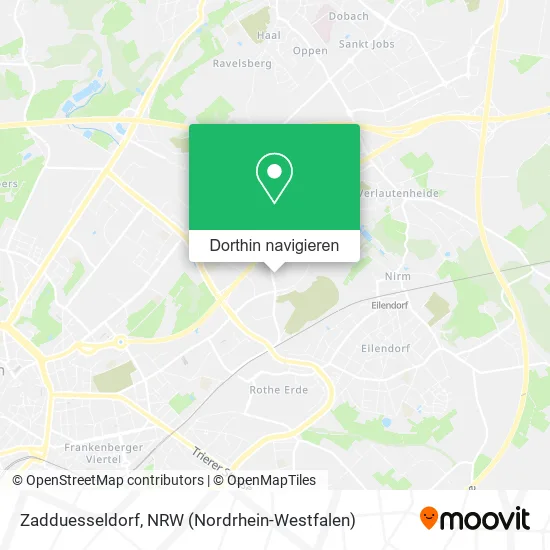 Zadduesseldorf Karte
