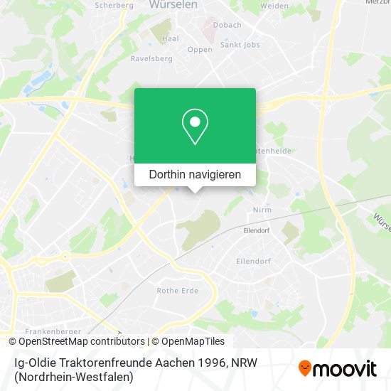 Ig-Oldie Traktorenfreunde Aachen 1996 Karte