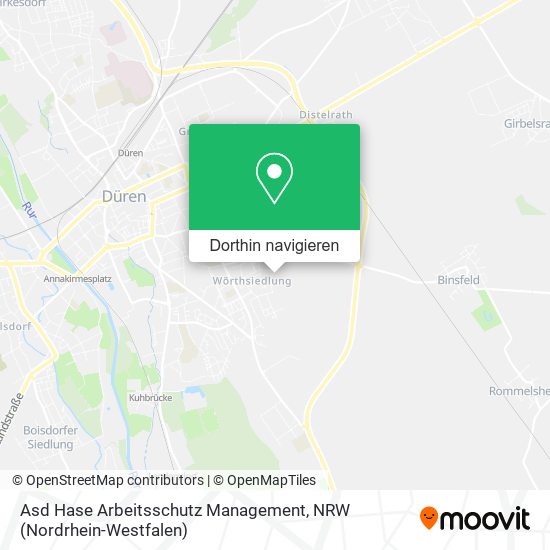 Asd Hase Arbeitsschutz Management Karte