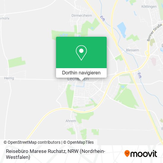 Reisebüro Marese Ruchatz Karte