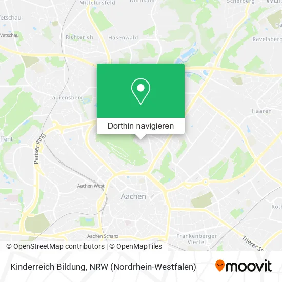 Kinderreich Bildung Karte