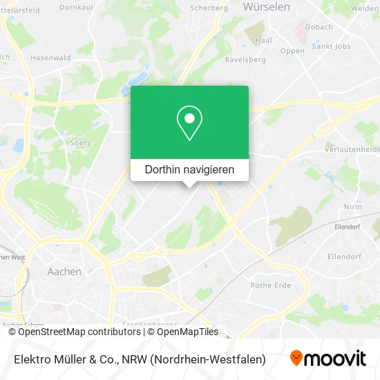 Elektro Müller & Co. Karte