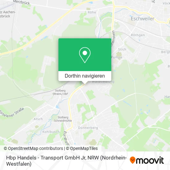 Hbp Handels - Transport GmbH Jr Karte