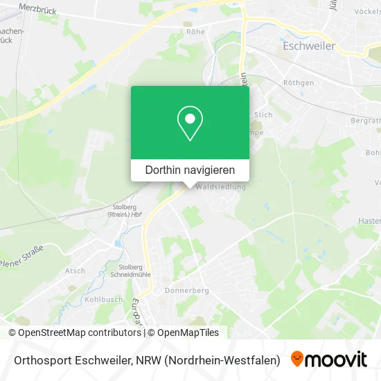 Orthosport Eschweiler Karte