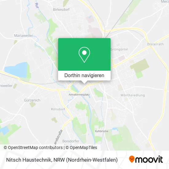 Nitsch Haustechnik Karte