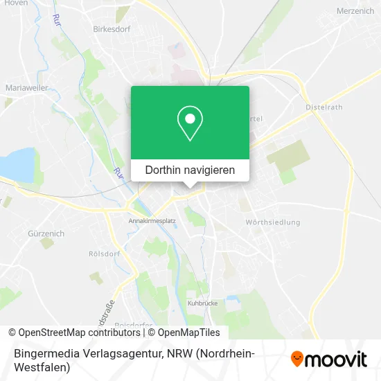 Bingermedia Verlagsagentur Karte