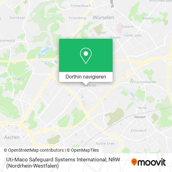Uti-Maco Safeguard Systems International Karte