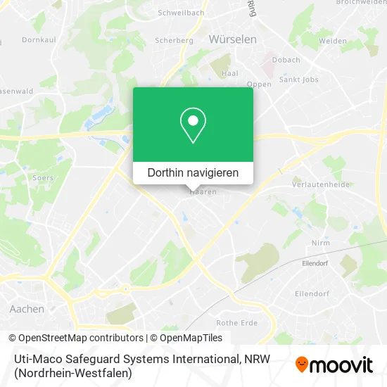 Uti-Maco Safeguard Systems International Karte