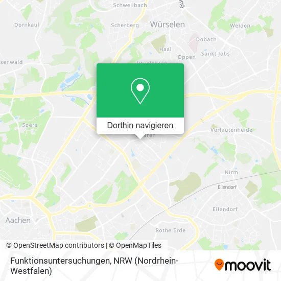 Funktionsuntersuchungen Karte