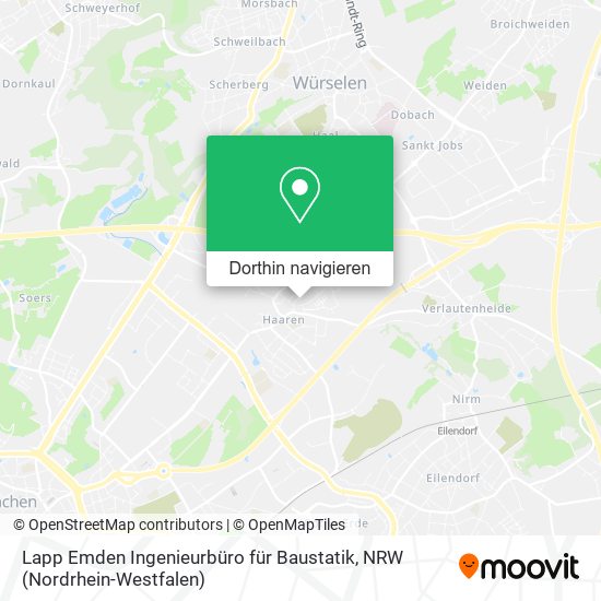 Lapp Emden Ingenieurbüro für Baustatik Karte