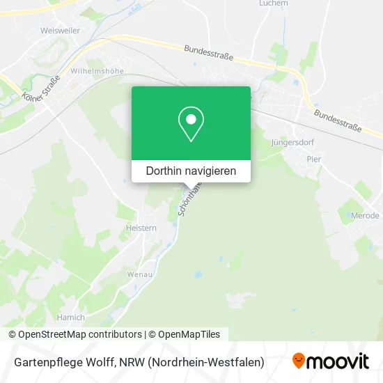 Gartenpflege Wolff Karte