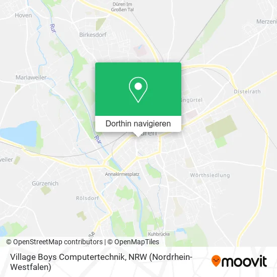 Village Boys Computertechnik Karte