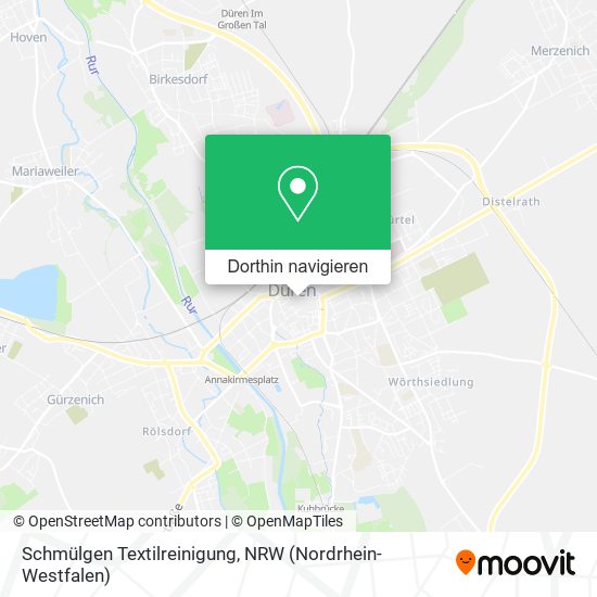 Schmülgen Textilreinigung Karte