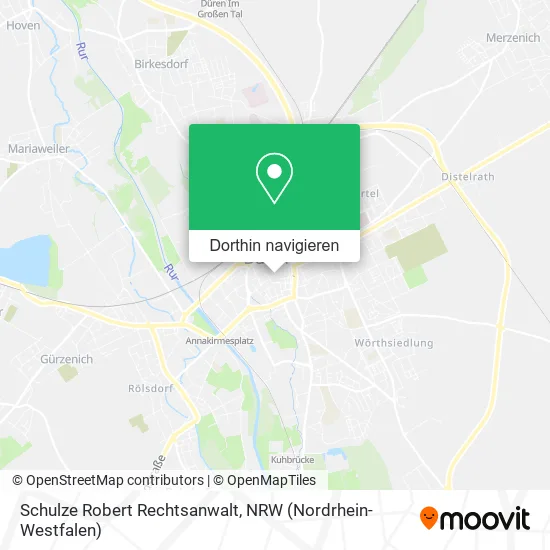 Schulze Robert Rechtsanwalt Karte