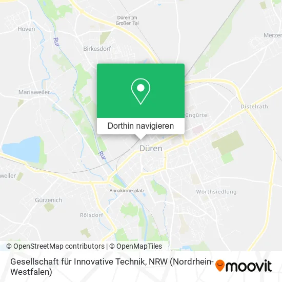 Gesellschaft für Innovative Technik Karte