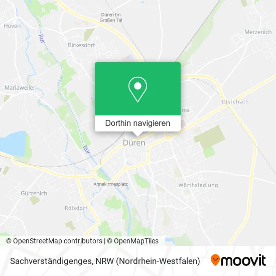 Sachverständigenges Karte