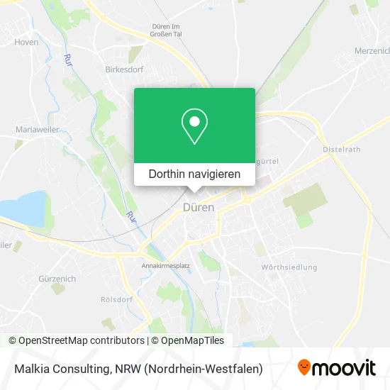 Malkia Consulting Karte