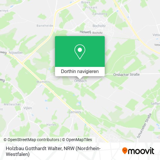 Holzbau Gotthardt Walter Karte