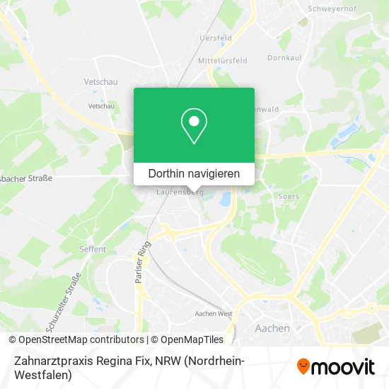 Zahnarztpraxis Regina Fix Karte