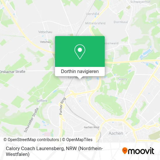 Calory Coach Laurensberg Karte