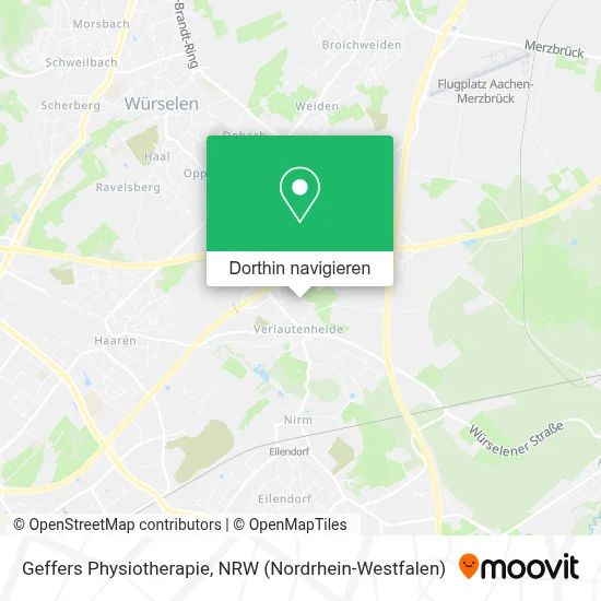 Geffers Physiotherapie Karte