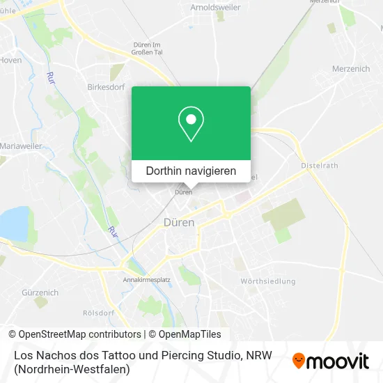 Los Nachos dos Tattoo und Piercing Studio Karte