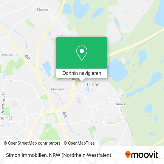 Simon Immobilien Karte