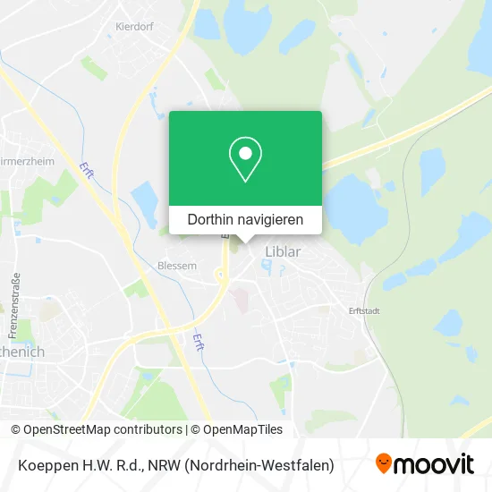 Koeppen H.W. R.d. Karte