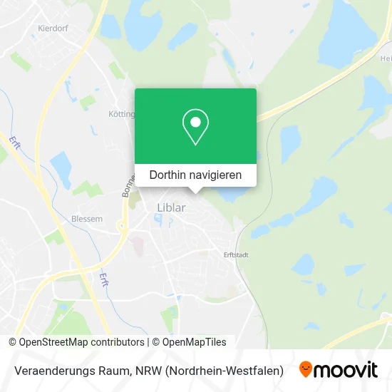 Veraenderungs Raum Karte