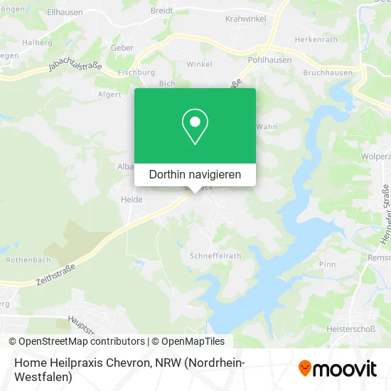 Home Heilpraxis Chevron Karte