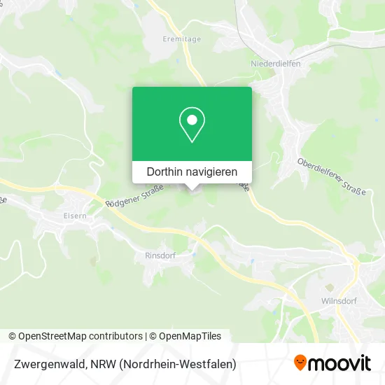 Zwergenwald Karte