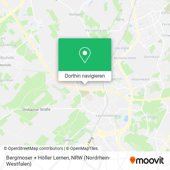 Bergmoser + Höller Lernen Karte