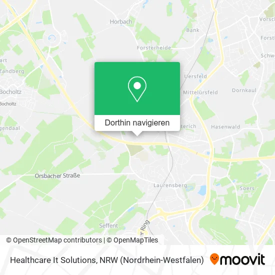 Healthcare It Solutions Karte