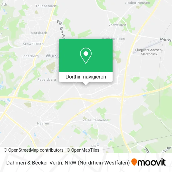 Dahmen & Becker Vertri Karte