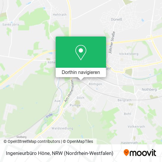 Ingenieurbüro Höne Karte