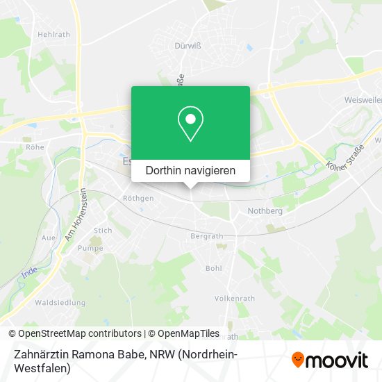 Zahnärztin Ramona Babe Karte