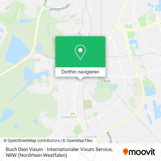 Buch Dein Visum - Internationaler Visum Service Karte