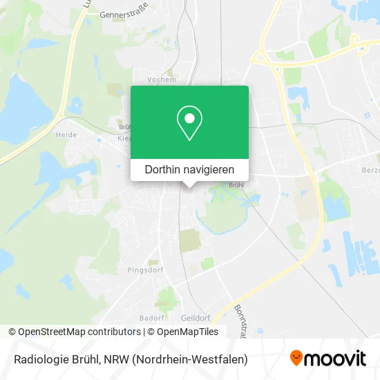 Radiologie Brühl Karte