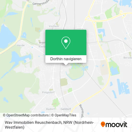 Wav Immobilien Reuschenbach Karte