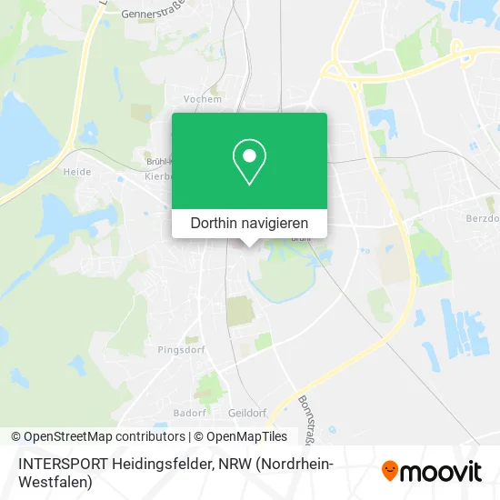 INTERSPORT Heidingsfelder Karte