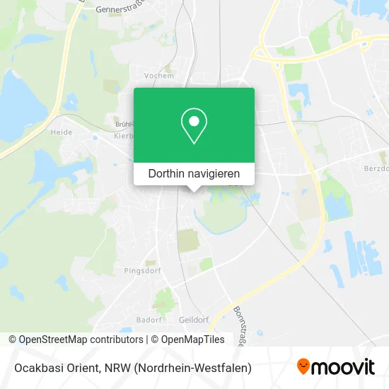 Ocakbasi Orient Karte