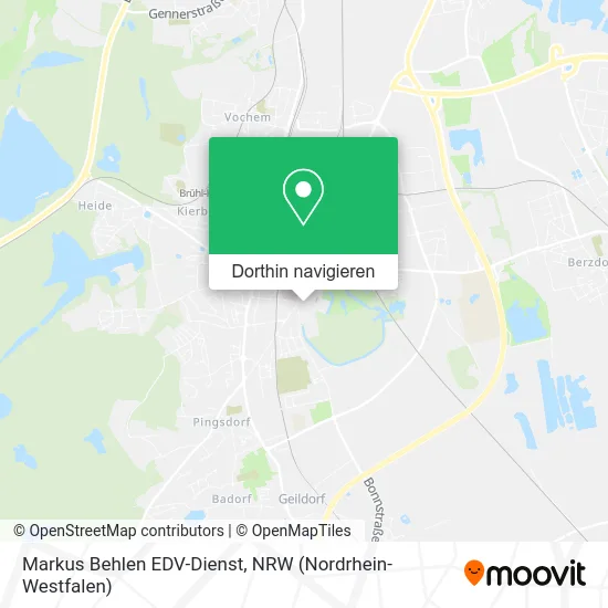 Markus Behlen EDV-Dienst Karte