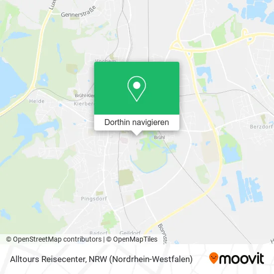 Alltours Reisecenter Karte