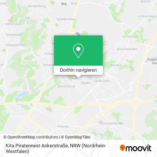 Kita Piratennest Ankerstraße Karte