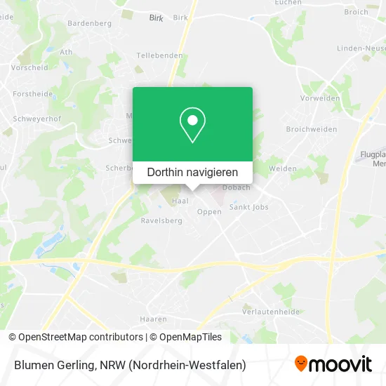 Blumen Gerling Karte