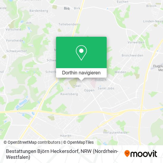 Bestattungen Björn Heckersdorf Karte