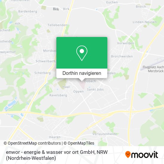 enwor - energie & wasser vor ort GmbH Karte